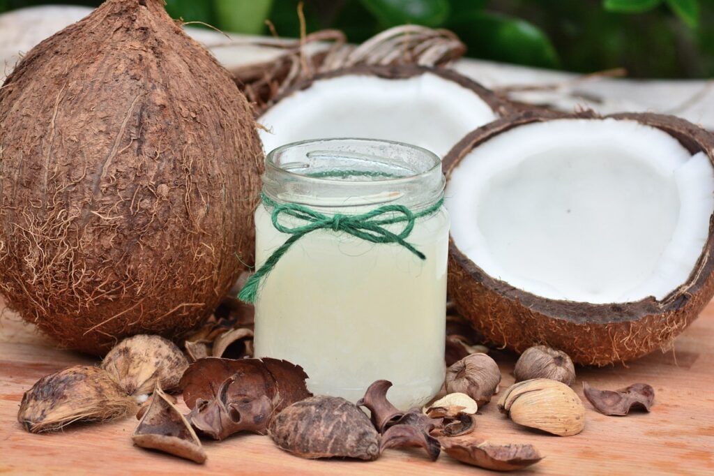Coconut oil may not be the best popping corn oil because of its high smoke point and dense calorie content.